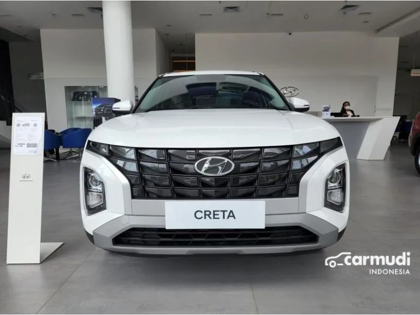 Jual Mobil Hyundai Creta 2024 Trend 1.5 di Jawa Barat Automatic Wagon Putih Rp 315.000.000