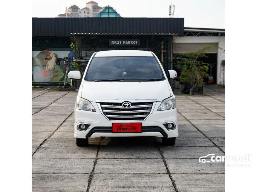 Jual Mobil Toyota Kijang Innova 2015 V Luxury 2.0 di DKI Jakarta Automatic MPV Putih Rp 185.000.000