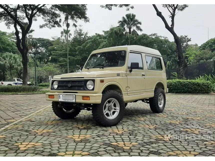 Jual Mobil Suzuki Jimny 1992 1.0 di Banten Manual Jeep Coklat Rp 105.000.000