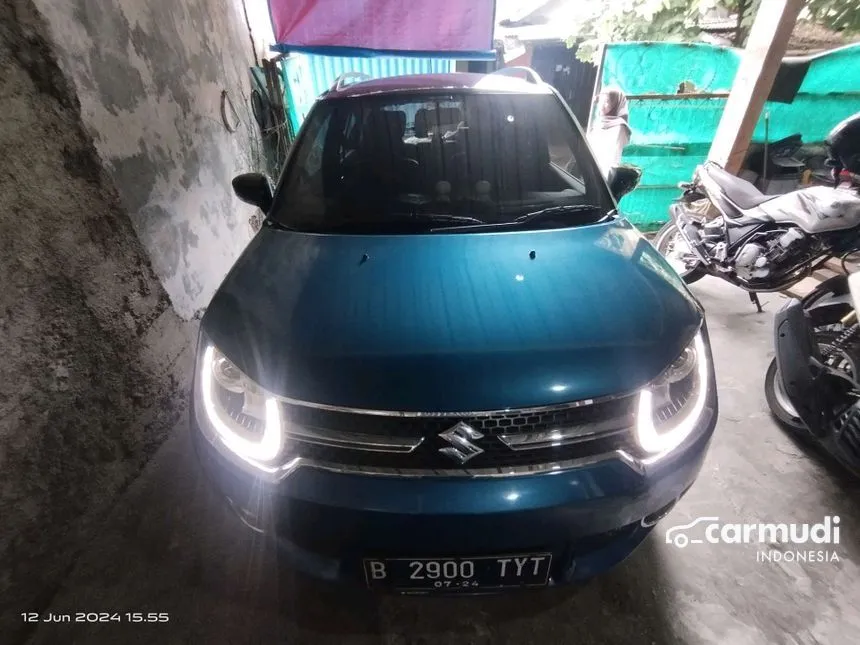 Jual Mobil Suzuki Ignis 2019 GX 1.2 di DKI Jakarta Manual Hatchback Biru Rp 122.000.000