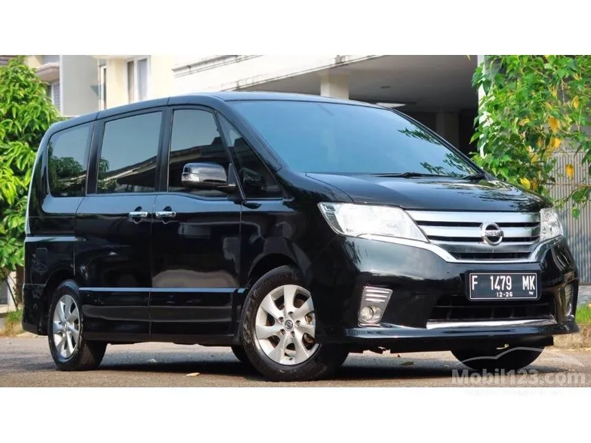 Jual Mobil Nissan Serena 2013 Highway Star 2.0 di DKI Jakarta Automatic MPV Hitam Rp 143.000.000