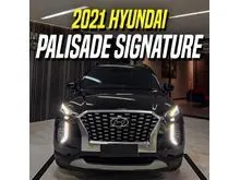 2021 Hyundai Palisade 2.2 Signature SUV Black on Red Diesel Hitam