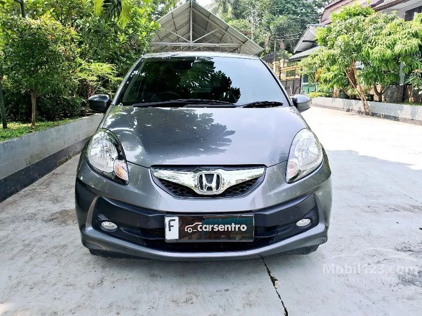 Jual Mobil Honda Brio 2014 E 1.2 di Jawa Barat Automatic Hatchback Abu