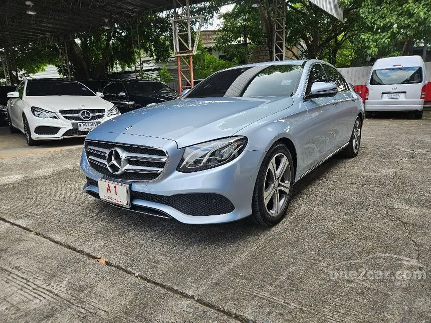 2017 Mercedes-Benz E220 d Avantgarde Sedan