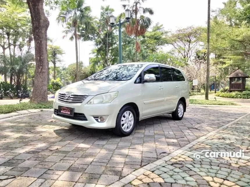 2012 Toyota Kijang Innova G MPV