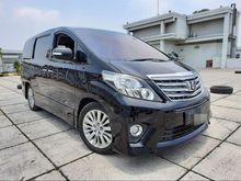 2013 Toyota Alphard 2,4 SC MPV