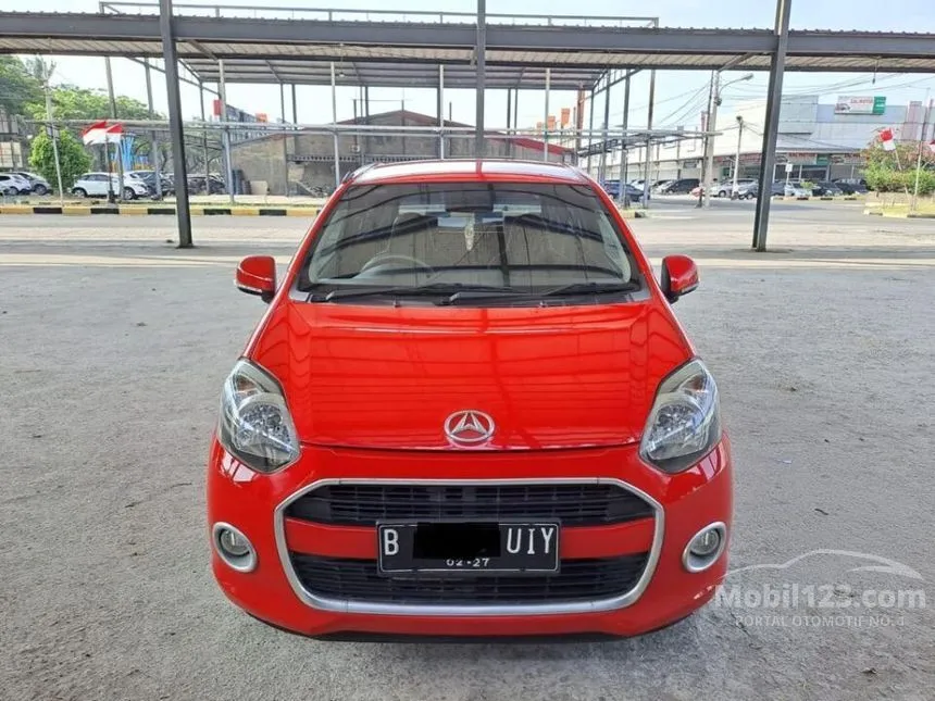 Jual Mobil Daihatsu Ayla 2017 X 1.0 di Banten Automatic Hatchback Merah Rp 79.000.000