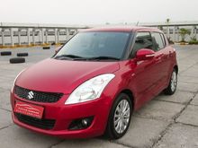 Suzuki Swift GX Matic 2013 Merah A.N Perorangan Service Record TDP Murah