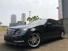MERCEDES-BENZ C250 AVANTGARDE AMG 2013 BLACK ON BLACK TDP 50JT