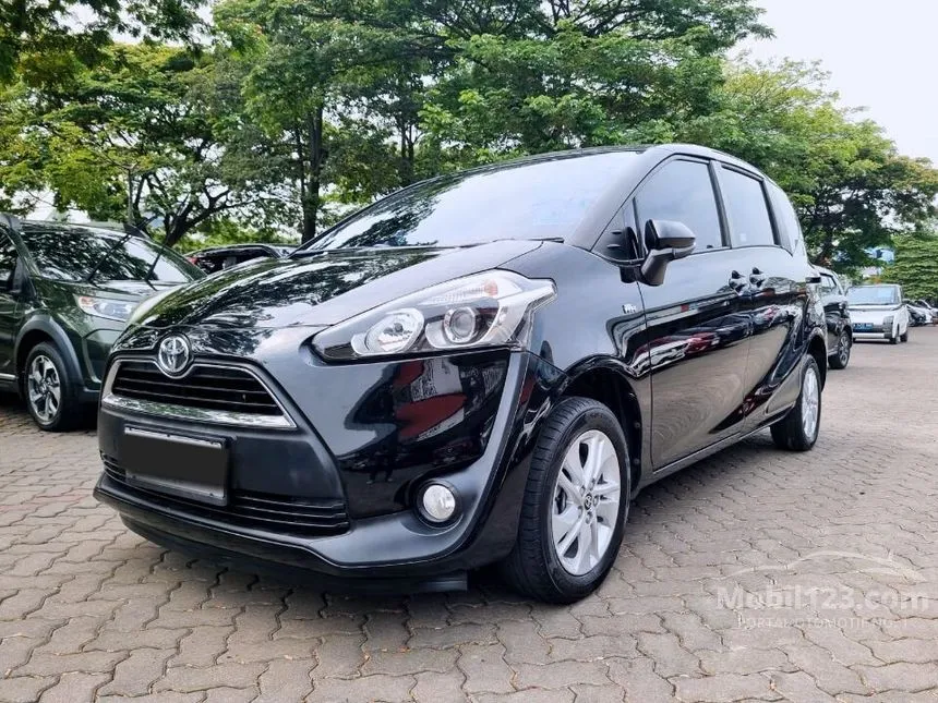 Jual Mobil Toyota Sienta 2018 G 1.5 di Jawa Barat Manual MPV Hitam Rp 138.500.000