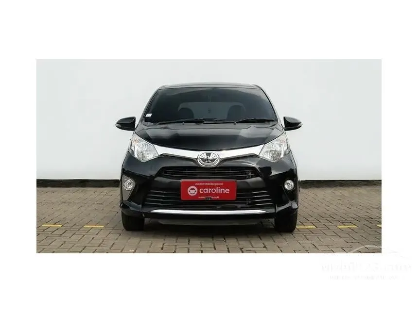 Jual Mobil Toyota Calya 2017 G 1.2 di Jawa Barat Automatic MPV Hitam Rp 123.000.000