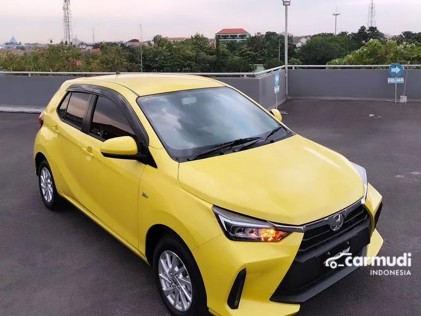 Jual Mobil Toyota Agya 2024 G 1.2 di Banten Automatic Hatchback Kuning Rp 233.300.000