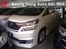2013 Toyota Vellfire 3.5 VL FACELIFT 4 CAMERA FULL SPEC MODELISTA BODYKIT