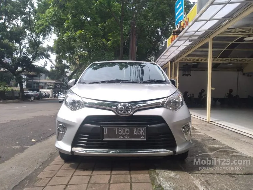 Jual Mobil Toyota Calya 2018 G 1.2 di Jawa Barat Manual MPV Silver Rp 125.000.000