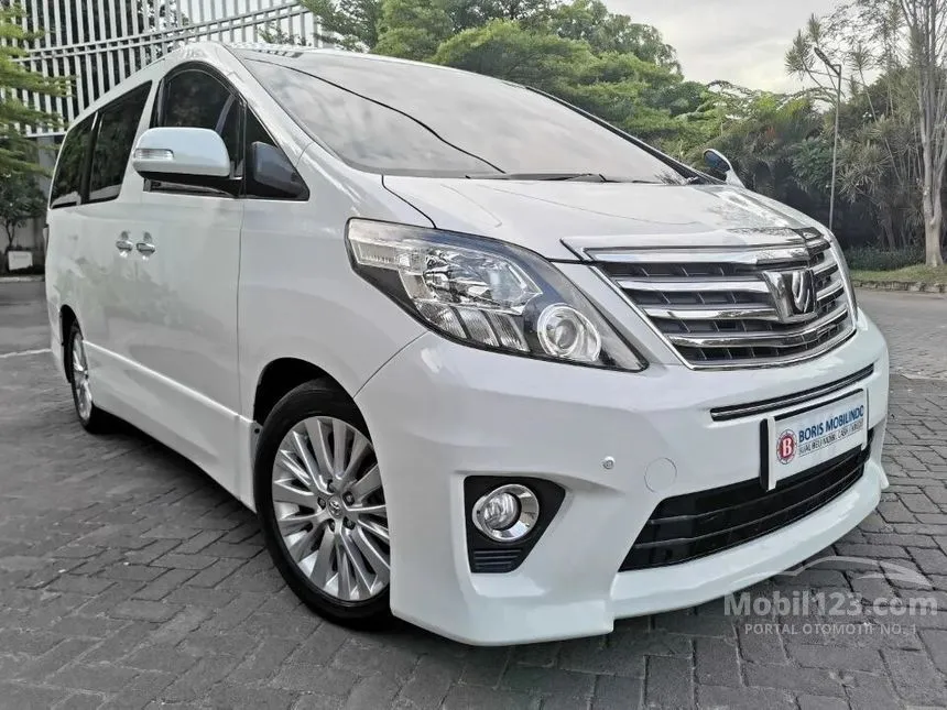 Jual Mobil Toyota Alphard 2012 S 2.4 di DKI Jakarta Automatic MPV Putih Rp 290.000.000