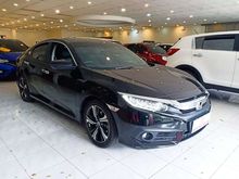 Honda New Civic 1.5 Turbo ES Prestige Sedan AT 2016 Hitam Mutiara Km Rendah Antik