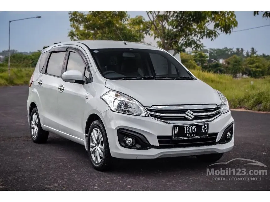 Jual Mobil Suzuki Ertiga 2018 GL 1.5 di Jawa Timur Automatic MPV Putih Rp 157.500.000