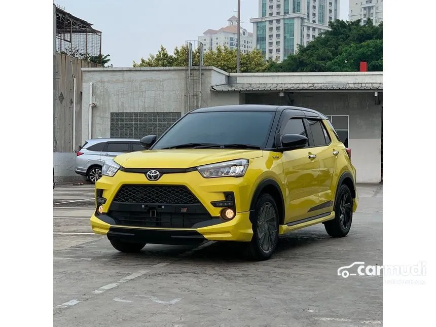 Jual Mobil Toyota Raize 2024 GR Sport 1.0 di Jawa Barat Automatic Wagon Kuning Rp 215.200.000