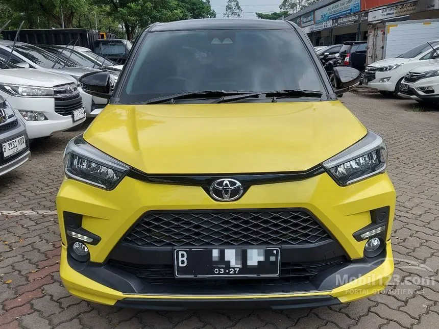 Jual Mobil Toyota Raize 2022 GR Sport TSS 1.0 di DKI Jakarta Automatic Wagon Kuning Rp 238.000.000