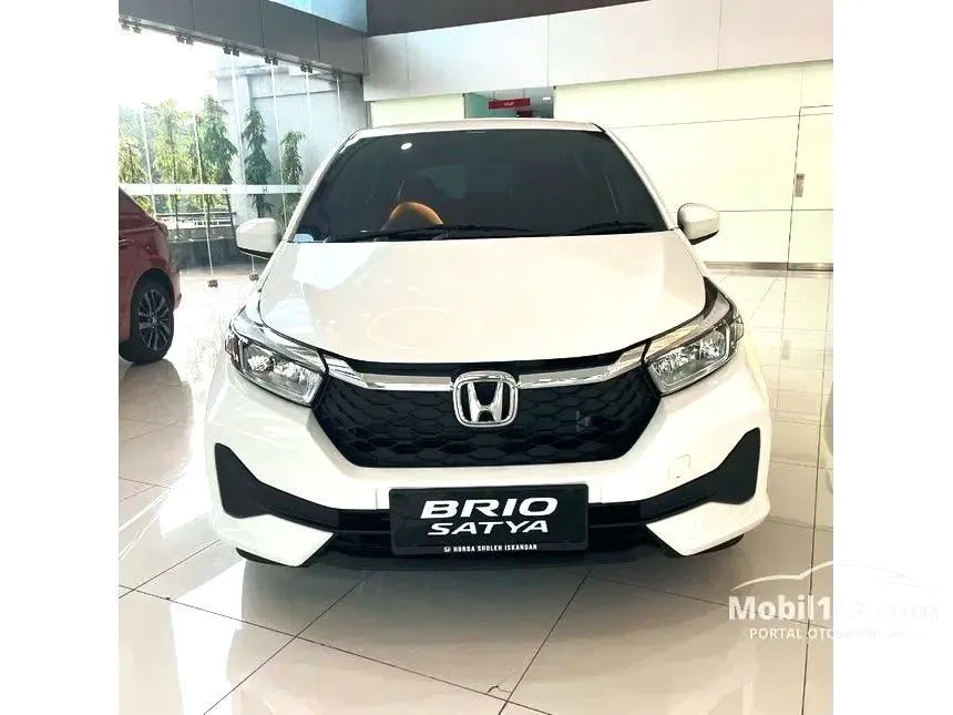 Jual Mobil Honda Brio 2024 E Satya 1.2 di Jawa Barat Automatic Hatchback Putih Rp 167.900.000
