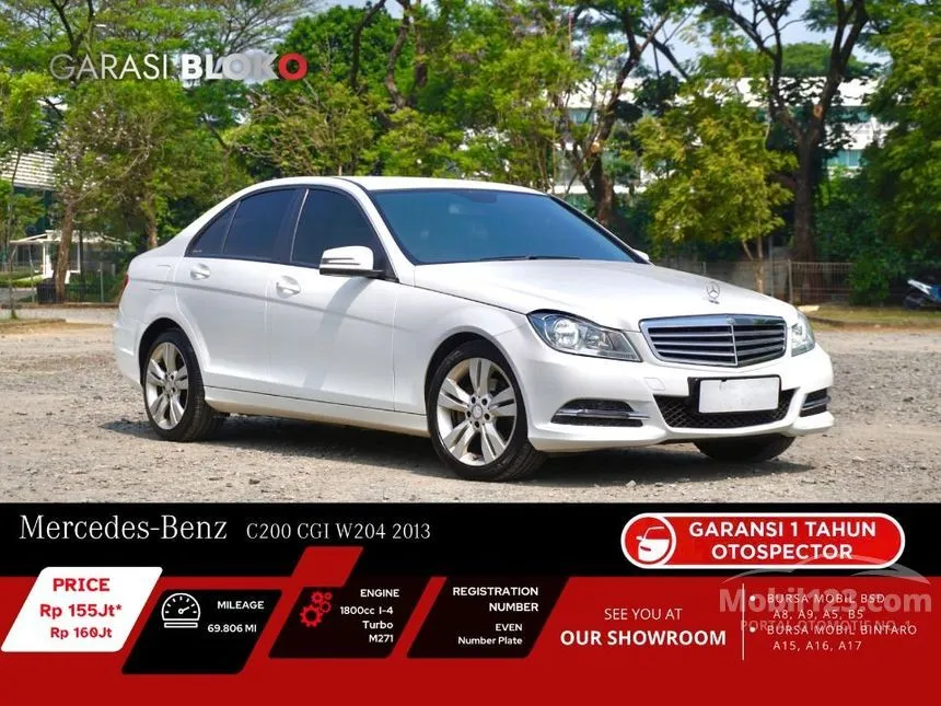 2013 Mercedes-Benz C200 CGI Sedan