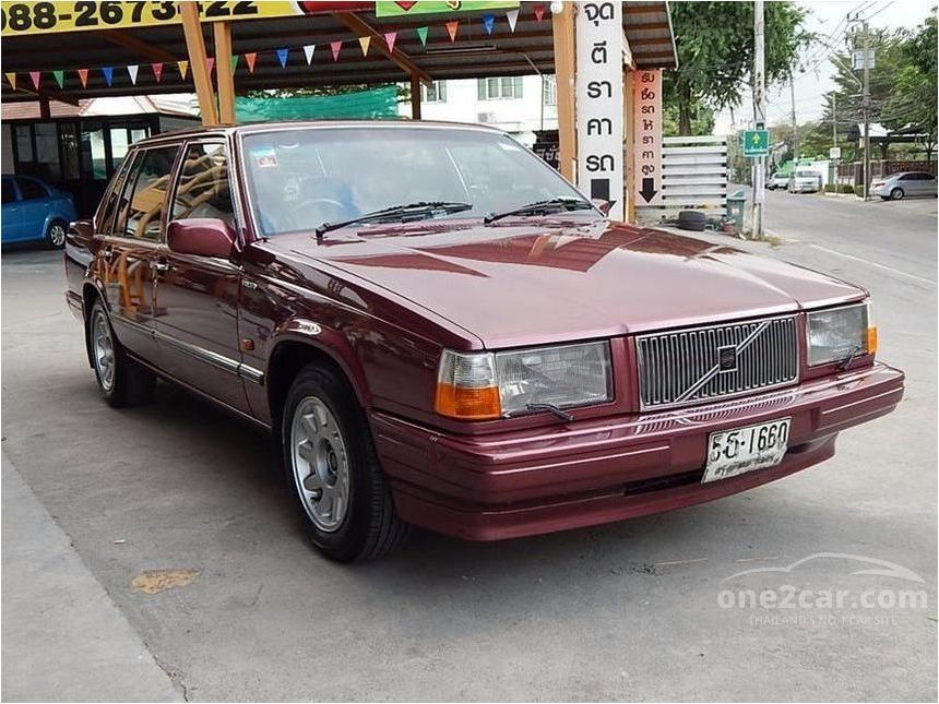 Volvo 740 1995 GLE 2.3 in กรุงเทพและปริมณฑล Manual Sedan สีแดง for ...