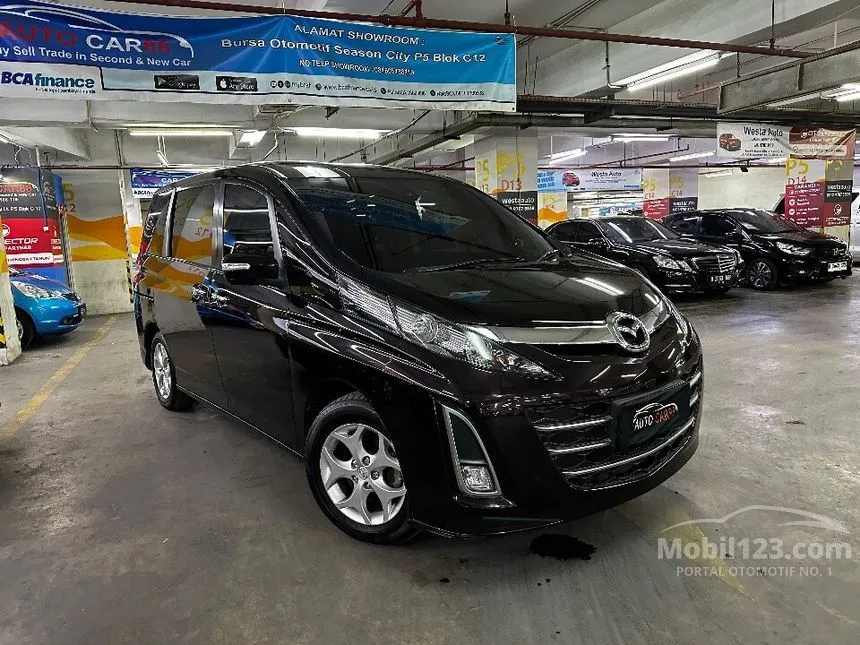 Jual Mobil Mazda Biante 2013 CC 2.0 di DKI Jakarta Automatic MPV Ungu Rp 130.000.000