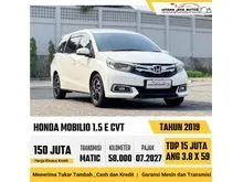 2019 Honda Mobilio 1.5 E MPV Matic Putih Mobil Keluarga Nyaman Irit BBM Harga Termurah