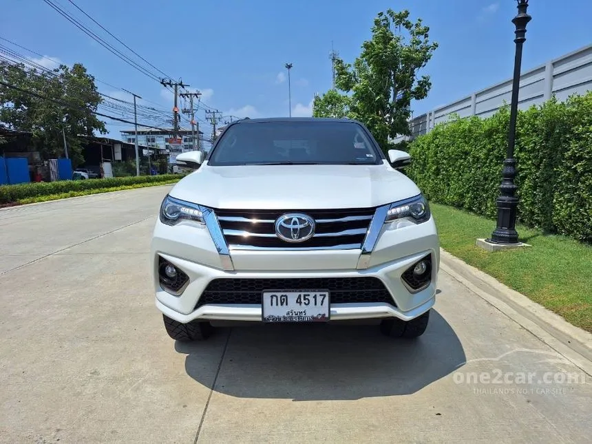 2016 Toyota FORTUNER TRD Sportivo (White+Backtop) SUV