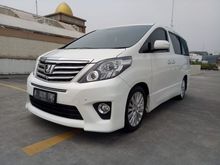 2012 Toyota Alphard 2,4 S MPV