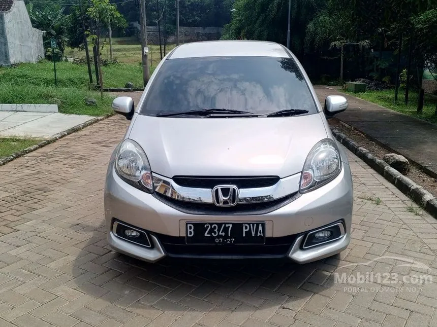 Jual Mobil Honda Mobilio 2014 E 1.5 di Jawa Barat Automatic MPV Silver Rp 122.000.000