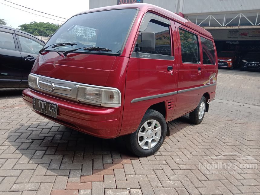 Jual Mobil Suzuki Carry 2009 DX 1.5 di Banten Manual Van Merah Rp 55