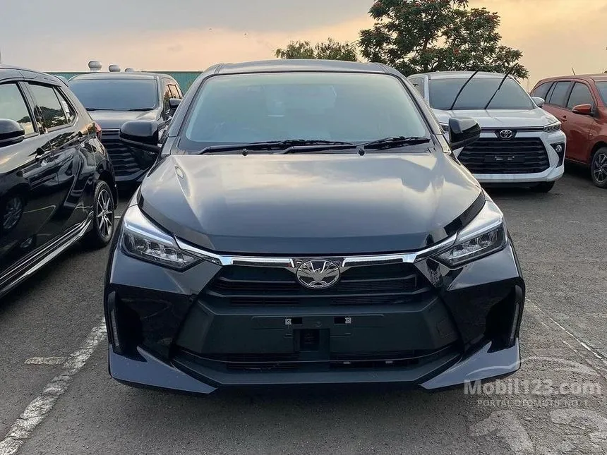 Jual Mobil Toyota Agya 2024 G 1.2 di DKI Jakarta Automatic Hatchback Hitam Rp 160.400.000