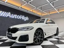 2023 BMW 520i 2.0 M Sport Sedan [Km6.000] Reg 2024 White On Black Panoramic Sunroof PBD ATPM Wrnty5Thn #AUTOHIGH #BEST VALUE