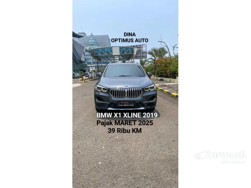 Jual Mobil BMW X1 2019 sDrive18i xLine 1.5 di DKI Jakarta Automatic SUV Abu