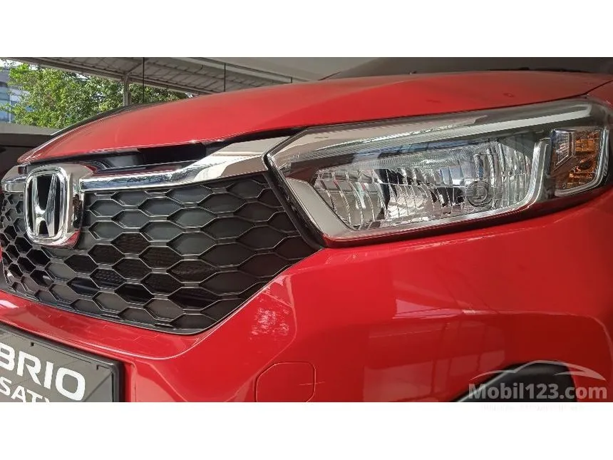 Jual Mobil Honda Brio 2024 E Satya 1.2 di Jawa Barat Automatic Hatchback Merah Rp 188.000.000