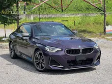 2022 BMW M240i 3.0 xDrive Coupe - Nice Purple - 5A Grade - Tiptop Condition - Accident free