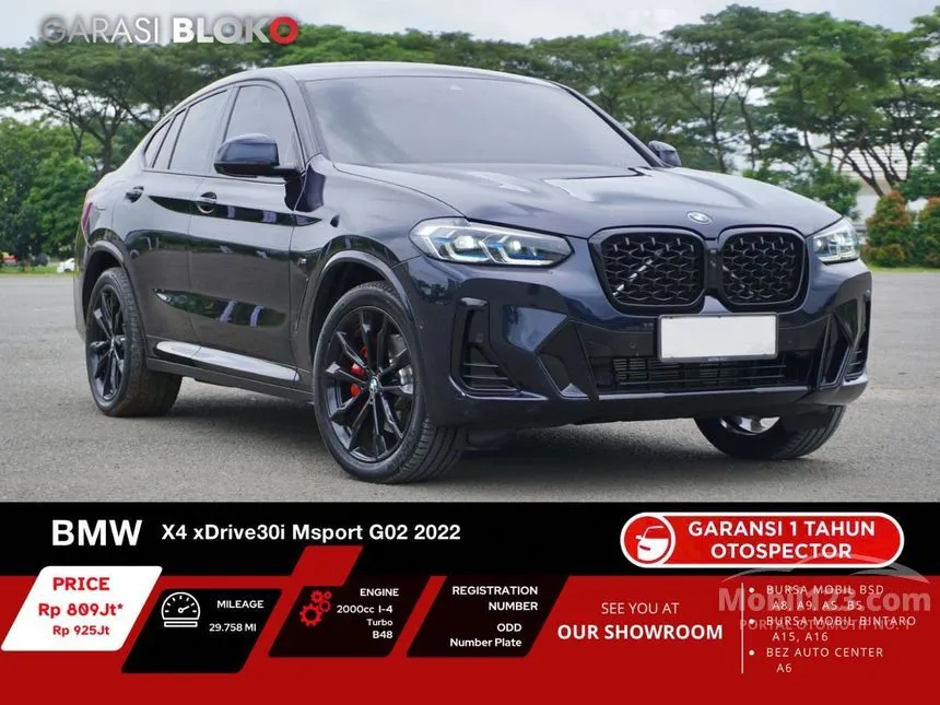 2022 BMW X4 xDrive30i M Sport SUV