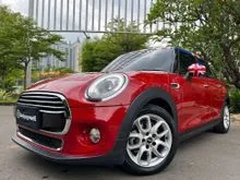 2018 MINI Cooper 1.5 F55 Hatchback 2019 Red On Black TDP175JT SANDY