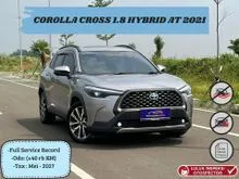 2021 Toyota Corolla Cross 1.8 Hybrid SUV/COROLLA CROSS HYBRID 1.8 AT 2021/BEBAS TABRAK DAN BANJIR/HARGA SPESIAL/LOW KM/SERVICE RECORD