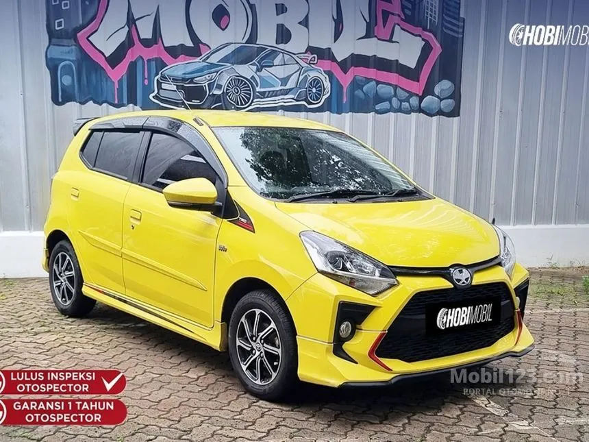 Jual Mobil Toyota Agya 2020 TRD 1.2 di DKI Jakarta Automatic Hatchback Kuning Rp 128.500.000