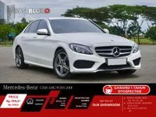 2018 Mercedes-Benz C200 2.0 AMG Line Sedan Odo 32 Rb (TDP MINIM) Kondisi Mulus Mercy C200 W205 AMG
