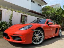 2018 Porsche 718 2.0 Cayman Coupe Series ATPM New Model Km.7.000 Antik Limited Colour Lava Orange Nik 2018 718 TDP 575 JT 2019 Boxster Ecoboost