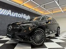2023 Mercedes-Benz GLC300 2.0 AMG Line 4MATIC SUV [Km4.000] Nik2023 Black On Black Panoramic Sunroof PBD ATPM Wrnty5Thn #AUTOHIGH #BEST VALUE