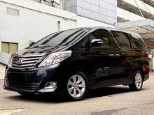 2012 Toyota Alphard 2.4 X X MPV