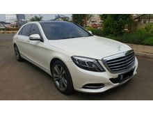 Mercedes Benz S400 ATPM 3.0 V6 7speed White on Java Brown 2015 Good Car