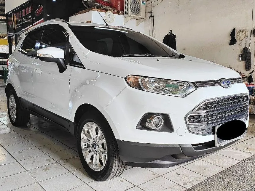 Jual Mobil Ford EcoSport 2014 Titanium 1.5 di DKI Jakarta Automatic SUV Putih Rp 125.000.000