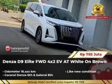 2025 Denza D9 0.0 Advanced MPV Elite FWD 4x2 EV AT White On Brown NIK 2025 [ BERGARANSI ]