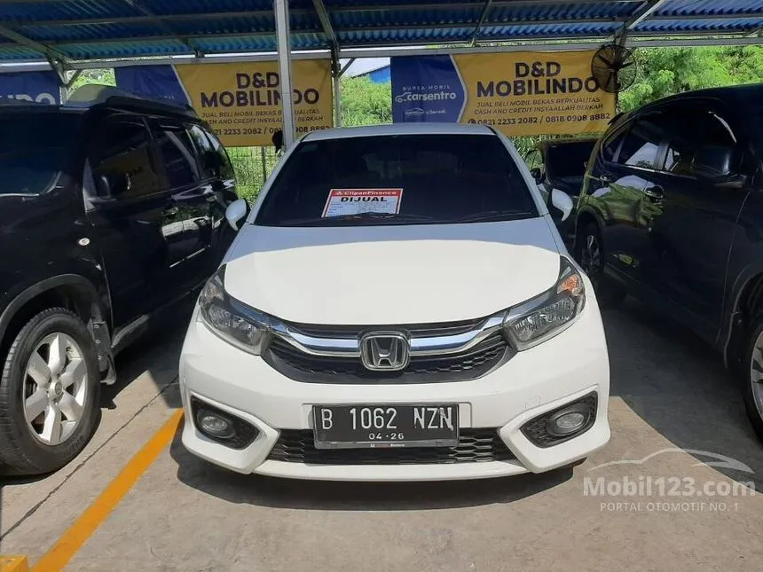 Jual Mobil Honda Brio 2021 E Satya 1.2 di Jawa Barat Automatic Hatchback Putih Rp 165.000.000