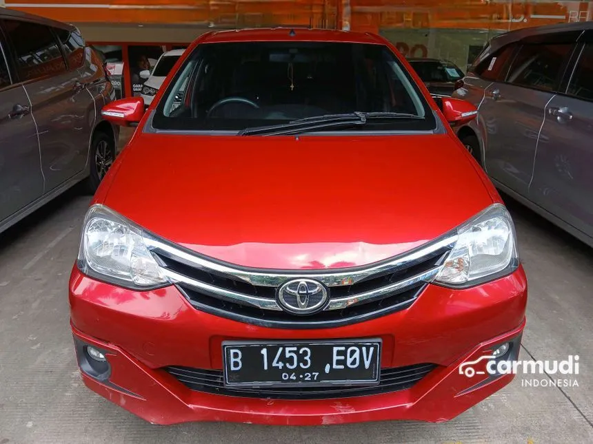 Jual Mobil Toyota Etios Valco 2017 G 1.2 di Jawa Barat Manual Hatchback Merah Rp 106.000.000